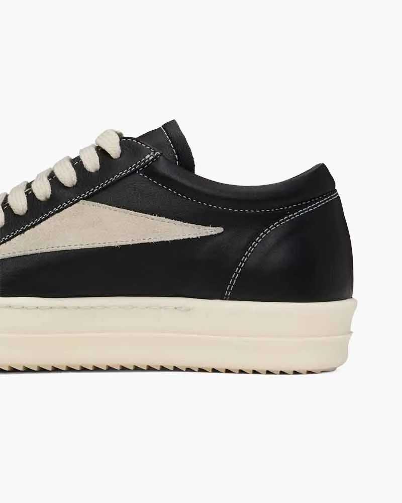 Men's Weekend Outing Black White Vintage Sneakers sold by Larosa product image thumbnail 3