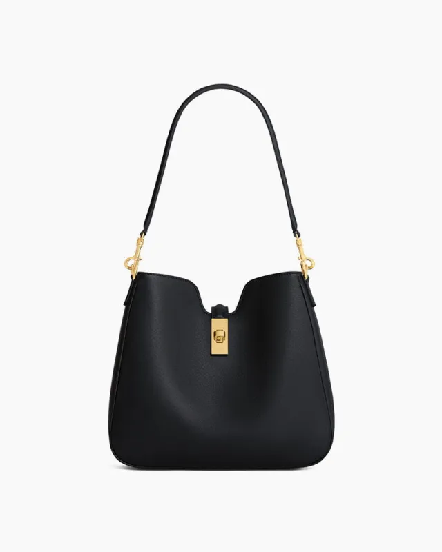 Women's Daily Commute Soft Leather Hobo Shoulder Bag sold by Larosa