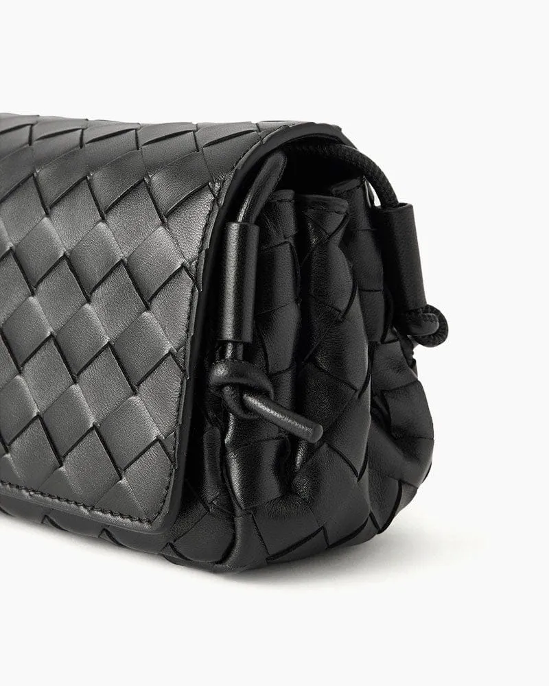 Women’s Travel Ready Intrecciato Leather Shoulder Bag sold by Larosa product image thumbnail 3