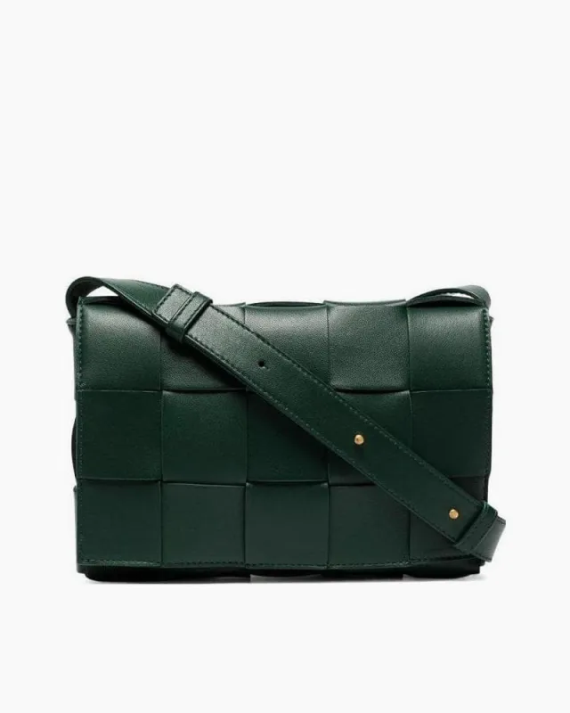 Women’s Gallery Day Woven Shoulder Bag made by Larosa