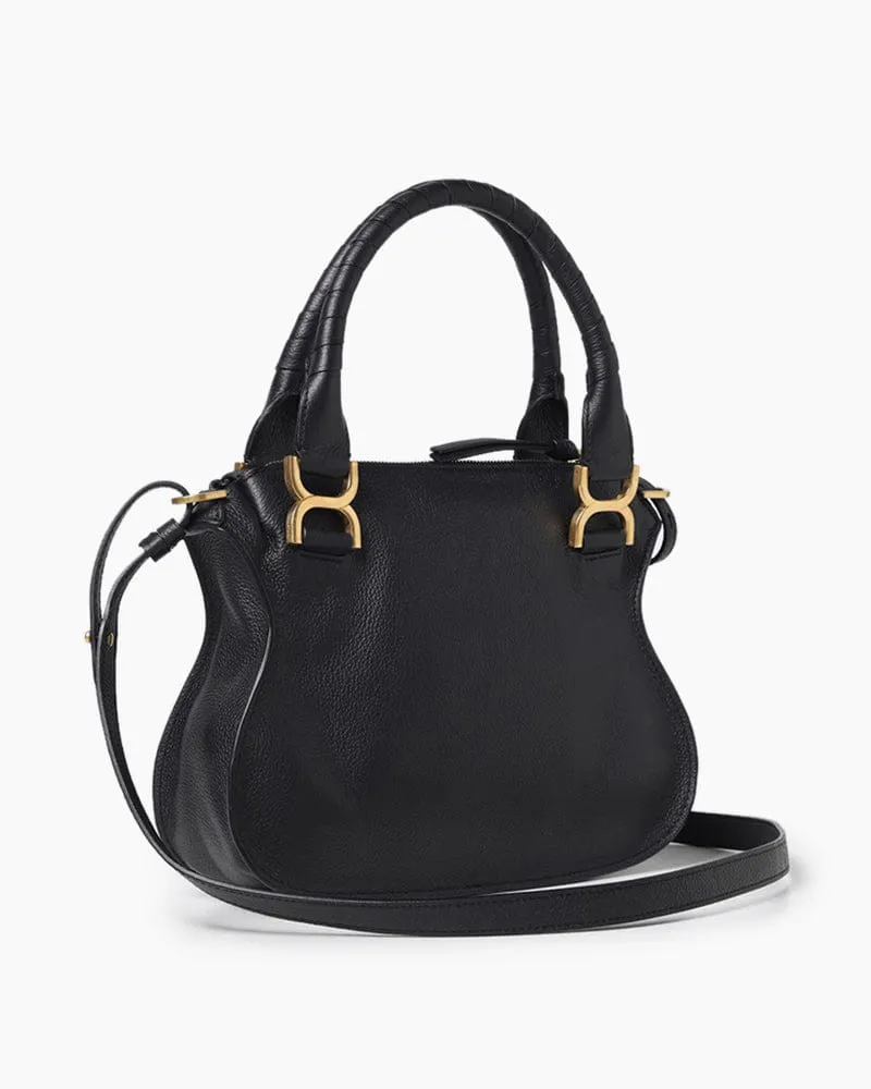 Women’s Office Work Grained Leather Satchel Bag sold by Larosa product image thumbnail 2