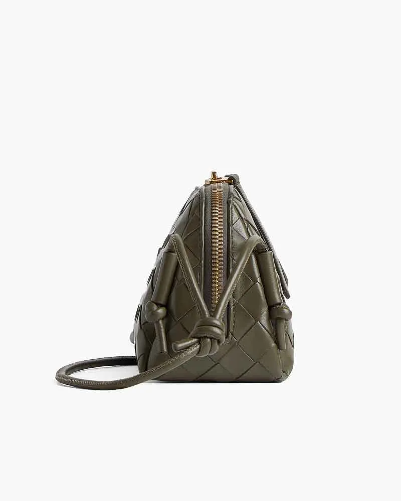 Women’s Travel Airport Intrecciato Crossbody Pouch Bag sold by Larosa product image thumbnail 3