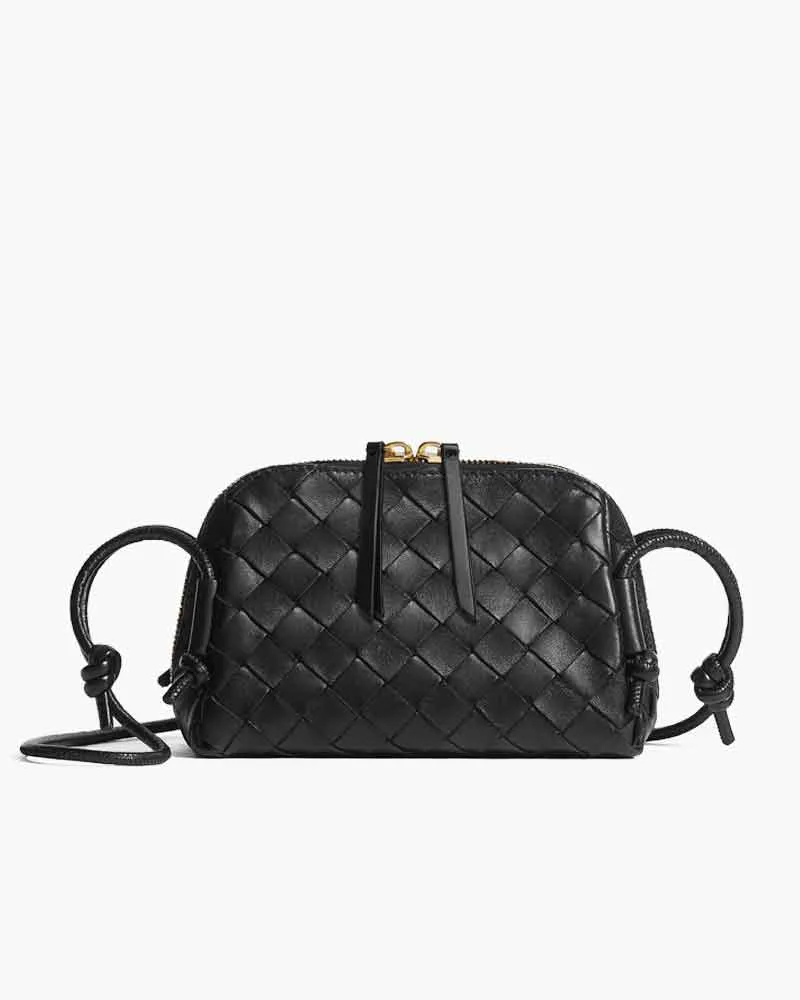 Women’s Travel Airport Intrecciato Crossbody Pouch Bag sold by Larosa product image thumbnail 5