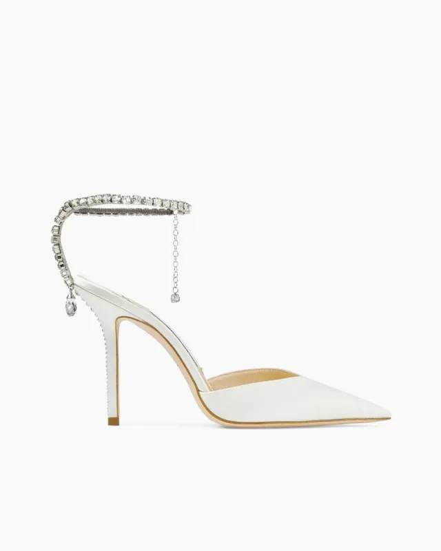 Women's Candlelit Dinner Aesthetic Crystal Detail Pumps sold by Larosa