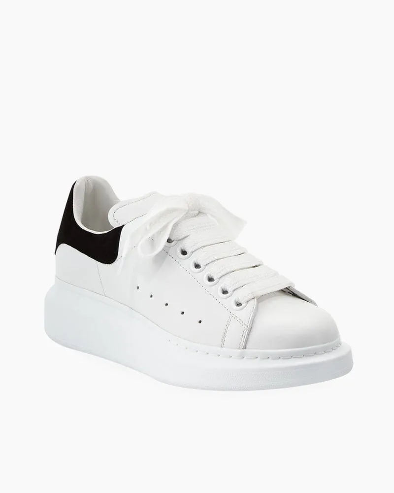 Women's Daily Commute Polished White Leather Sneakers sold by Larosa product image thumbnail 2