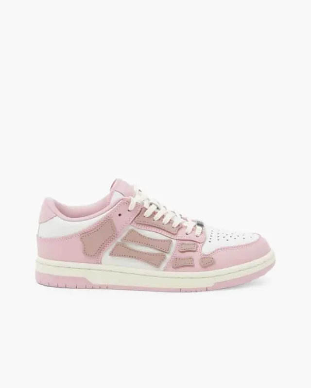 Women's City Sightseeing Trendy Pink Skel Trainers made by Larosa