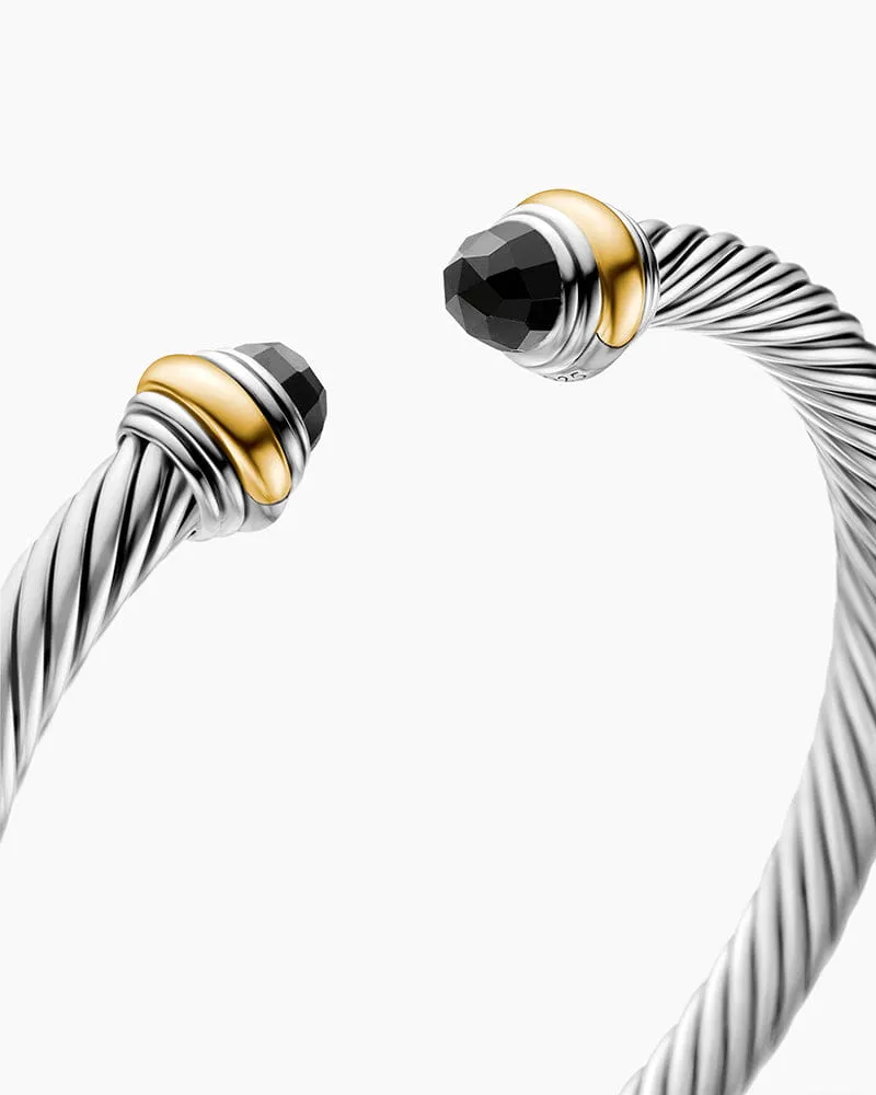 Women's Opera Night Refined Classic Cable Open Bangle sold by Larosa product image thumbnail 3