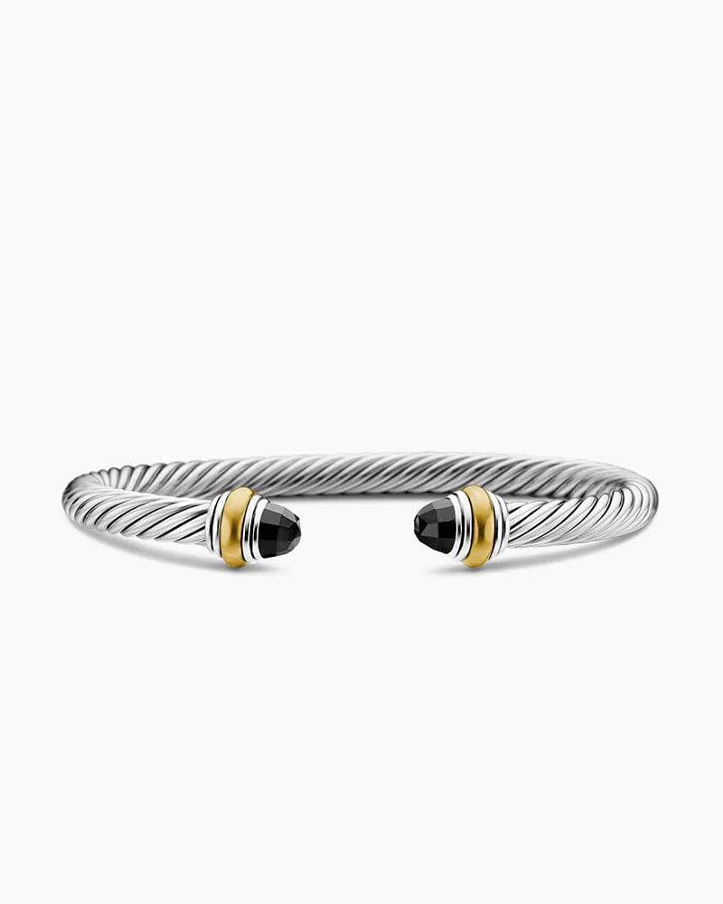 Women's Opera Night Refined Classic Cable Open Bangle sold by Larosa