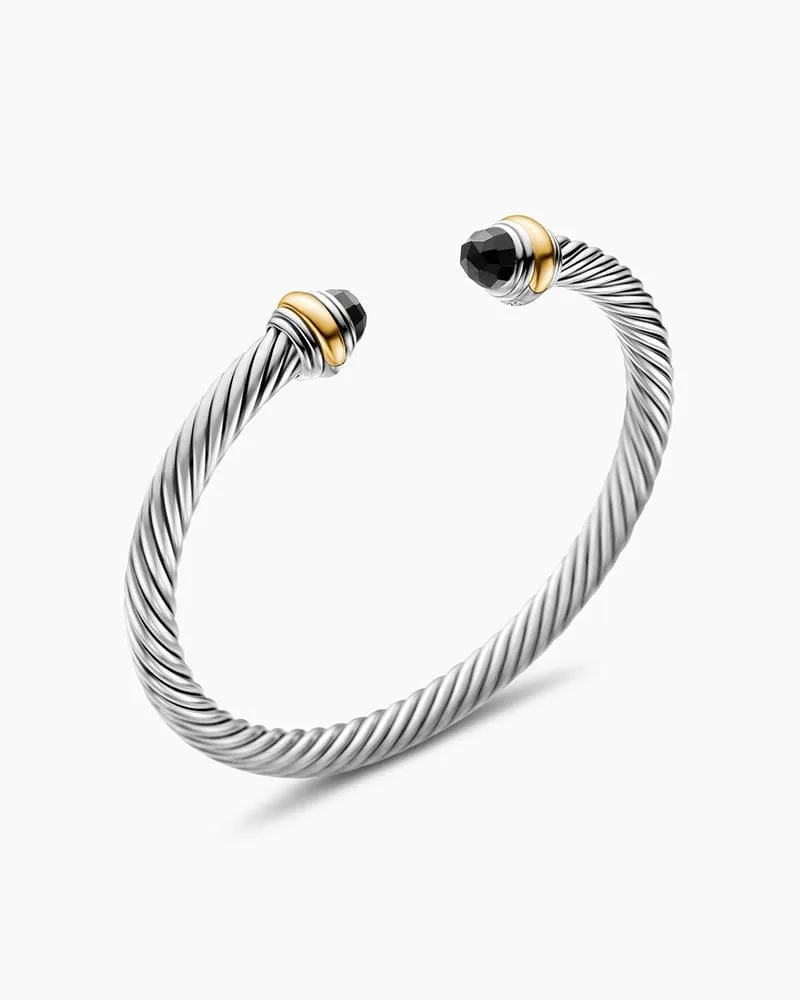 Women's Opera Night Refined Classic Cable Open Bangle sold by Larosa product image thumbnail 2