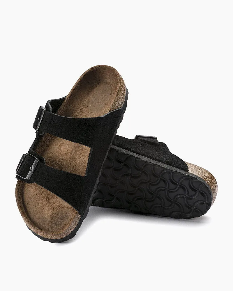 Women's Relaxed Social Suede Double Strap Slides sold by Larosa product image thumbnail 3