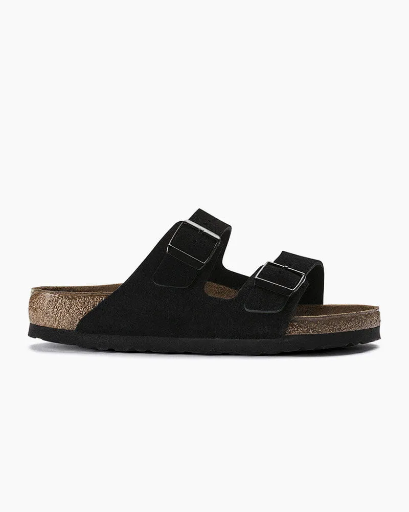 Women's Relaxed Social Suede Double Strap Slides sold by Larosa