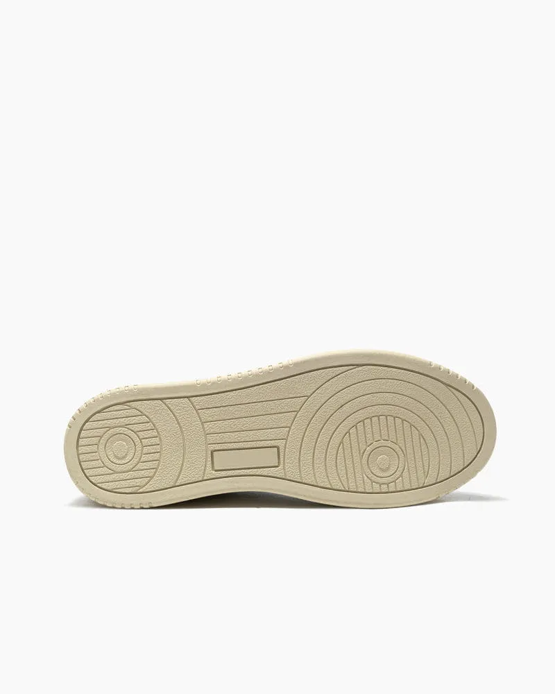 Men's Office Casual White Leather Beige Suede Low Sneakers sold by Larosa product image thumbnail 4