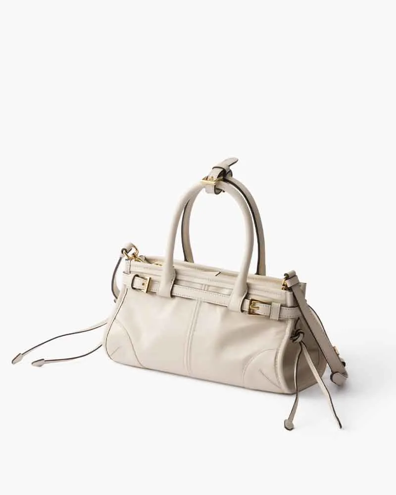 Women's Airport Look Elegant Buckle Leather Tote sold by Larosa product image thumbnail 3