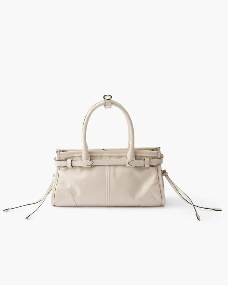 Women's Airport Look Elegant Buckle Leather Tote sold by Larosa product image thumbnail 2