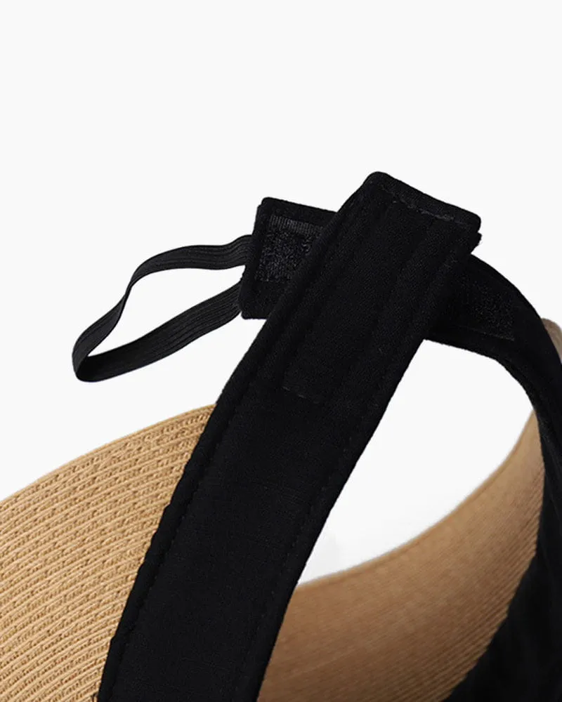 Women's Seaside Holiday Chic Foldable Open-Top Visor sold by Larosa product image thumbnail 2