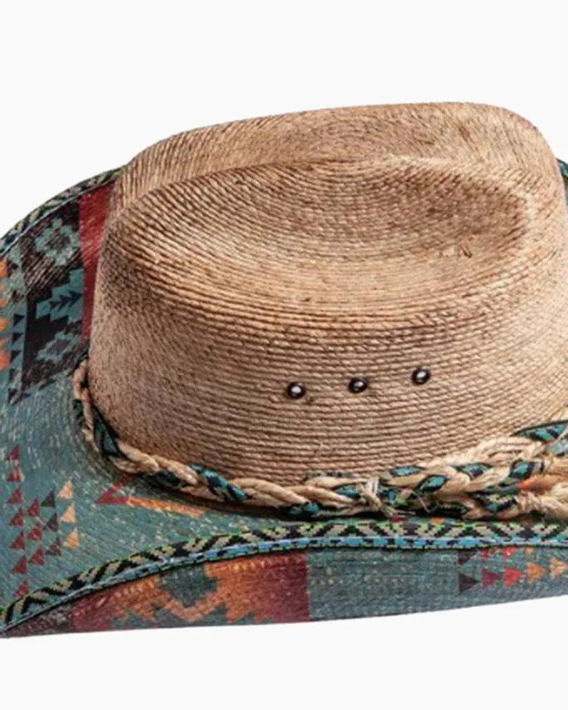 Unisex Prairie Exploration Distressed Wide Brim Hat sold by Larosa product image thumbnail 3