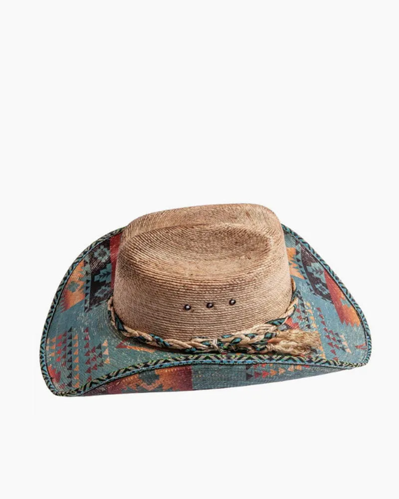 Unisex Prairie Exploration Distressed Wide Brim Hat sold by Larosa product image thumbnail 2