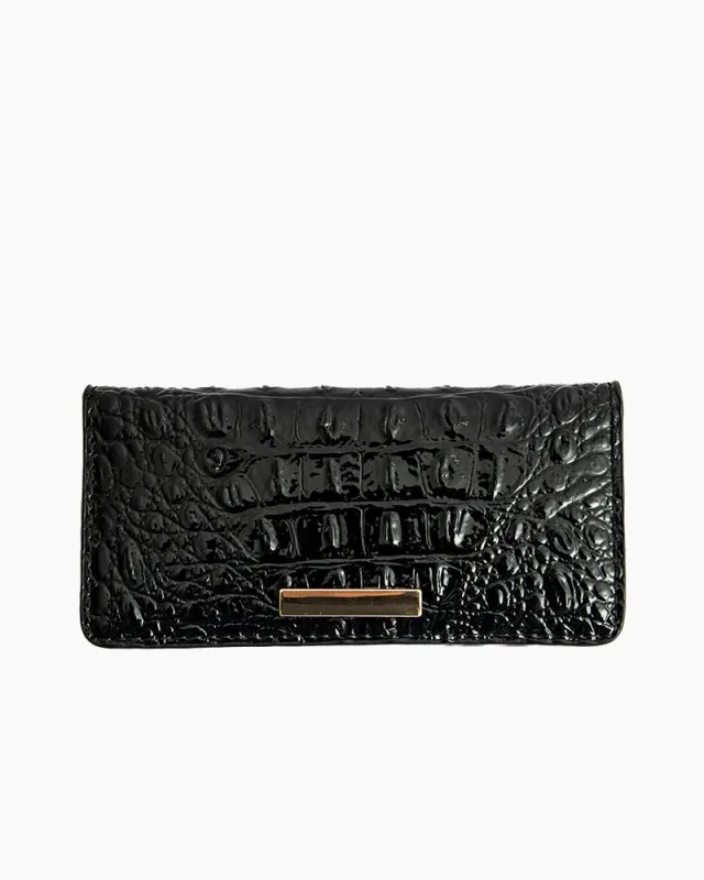 (Clean Up) Brahman Crocodile Pattern Wallet made by Larosa
