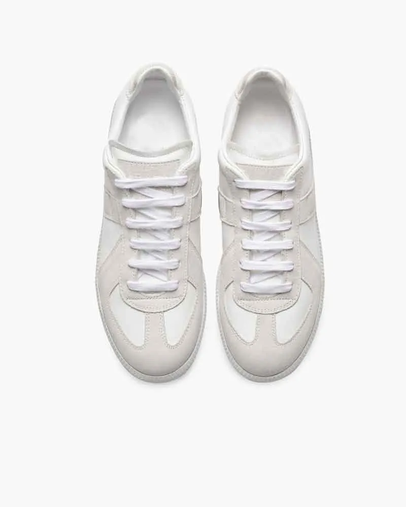 Everyday low-top leather street sneakers sold by Larosa