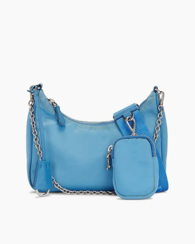 Women's Everyday Compact Nylon Shoulder Bag made by Larosa