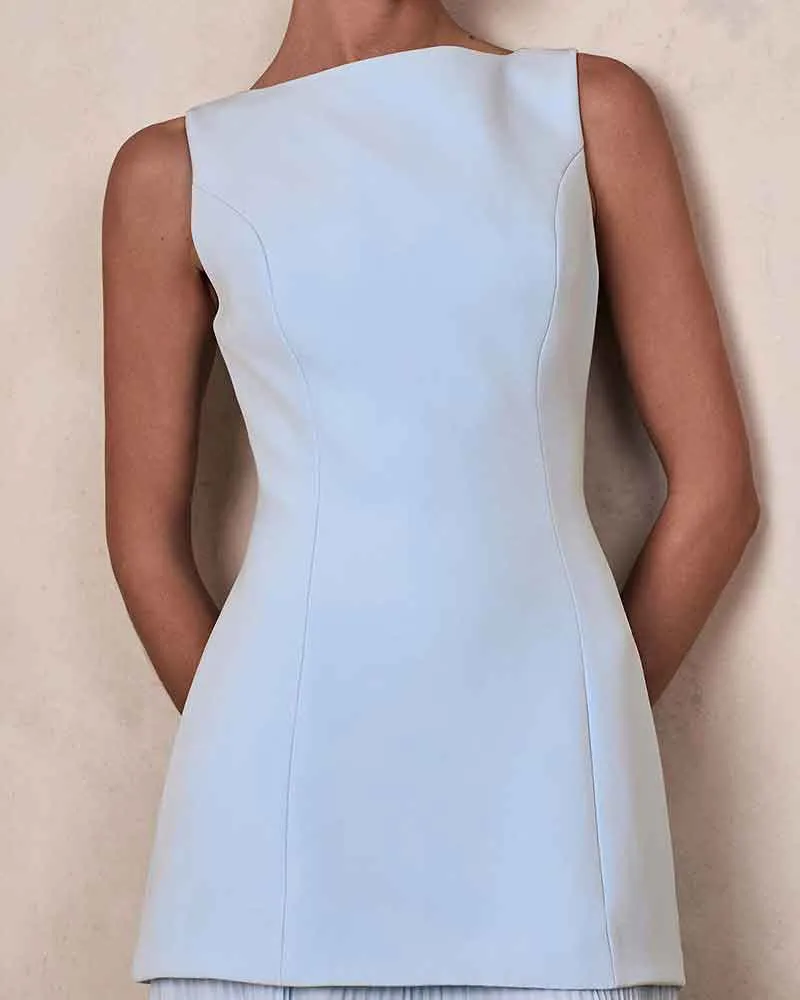 Sunlit Garden Boat Neck Lemon Maxi Dress sold by Larosa product image thumbnail 4