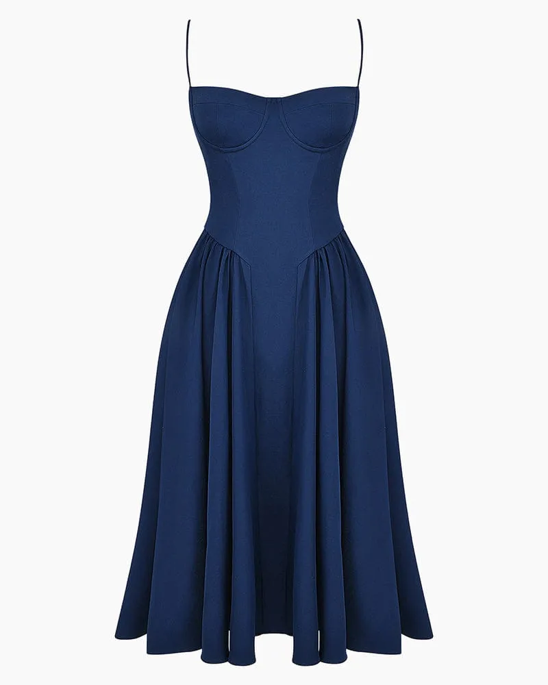 Women's City Stroll Chic Pocketed Midi Dress sold by Larosa product image thumbnail 4