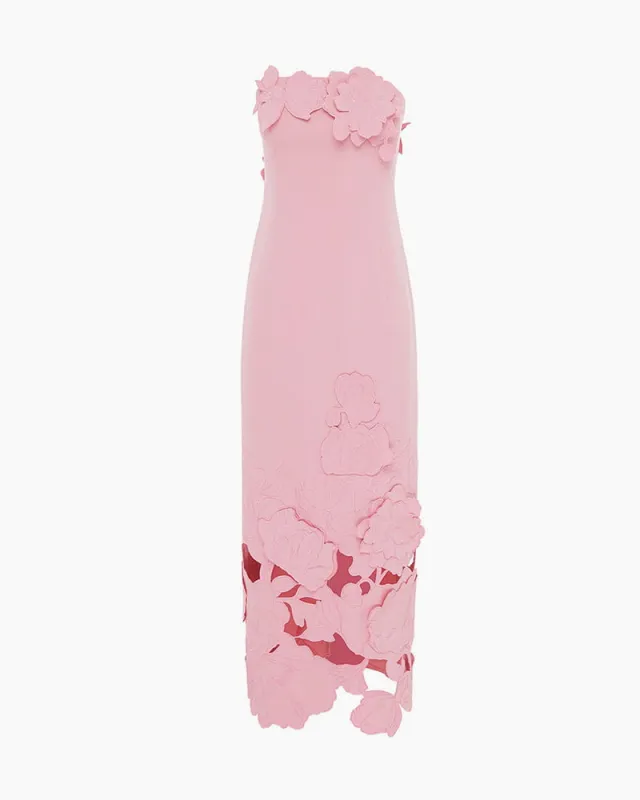Romantic Garden Wedding Lace Midi Dress made by Larosa