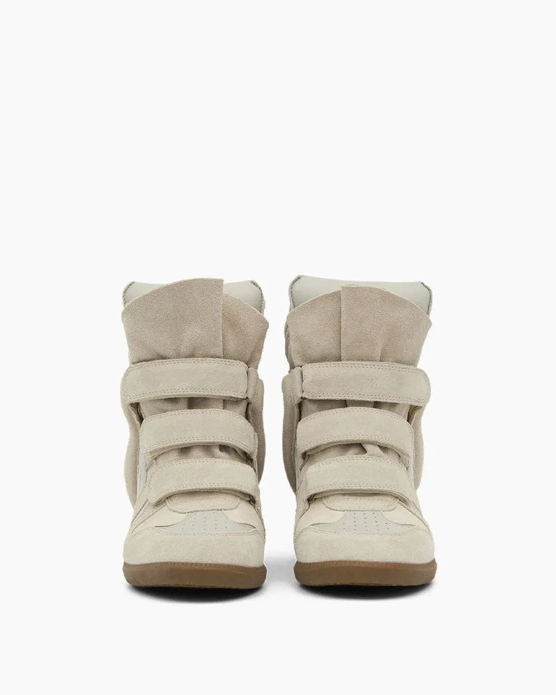 Women's Creative Office Bekett Leather Wedge Sneaker sold by Larosa product image thumbnail 4