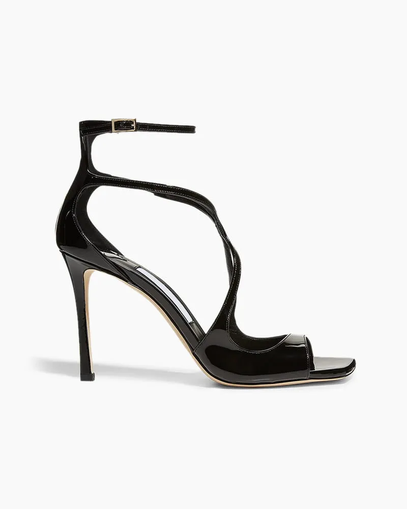 Elegant Evening Patent Strappy High Heel Sandals sold by Larosa