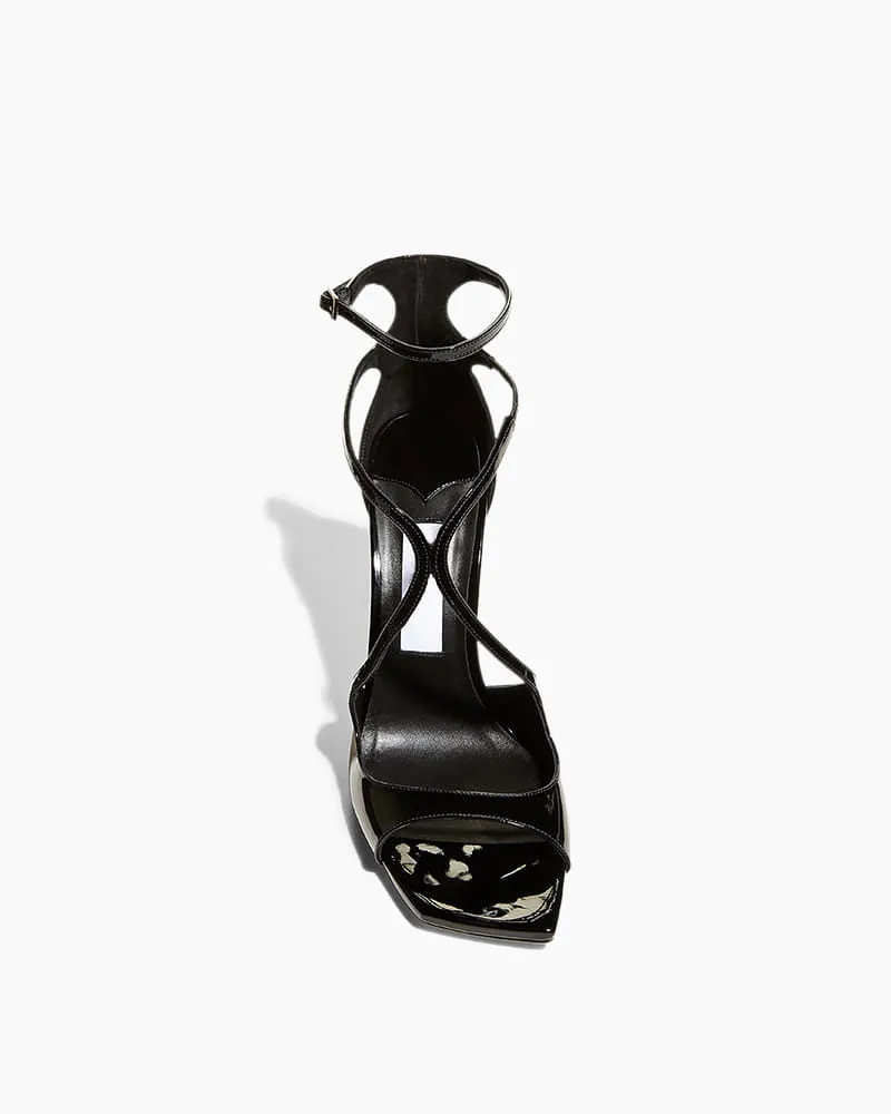 Elegant Evening Patent Strappy High Heel Sandals sold by Larosa product image thumbnail 4