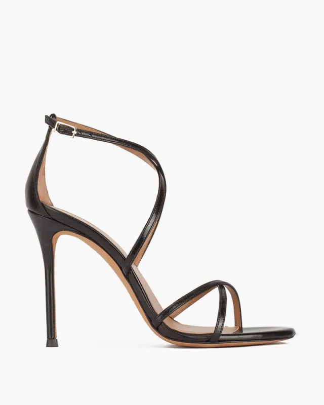 Elegant Wraparound Strap Stiletto High Heels made by Larosa