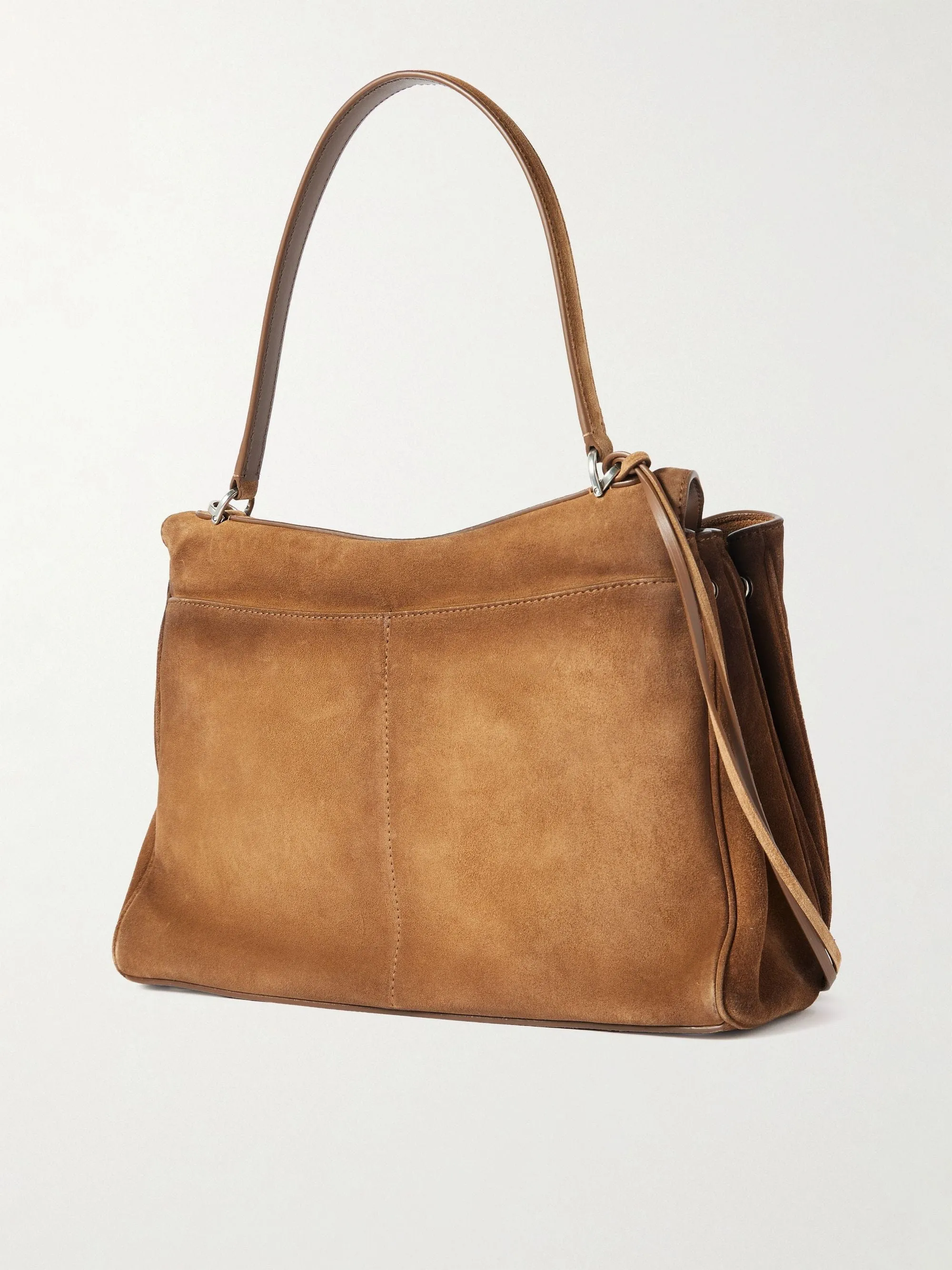 Medium Suede Shoulder Bags sold by Larosa product image thumbnail 2