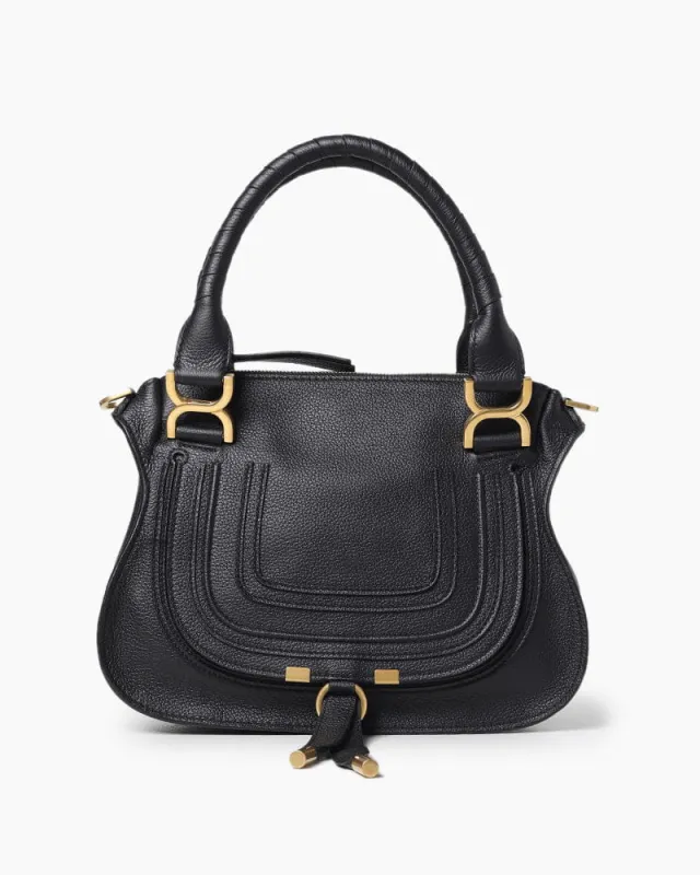 Women’s Offices Work Grained Leather Satchel Bag made by Larosa