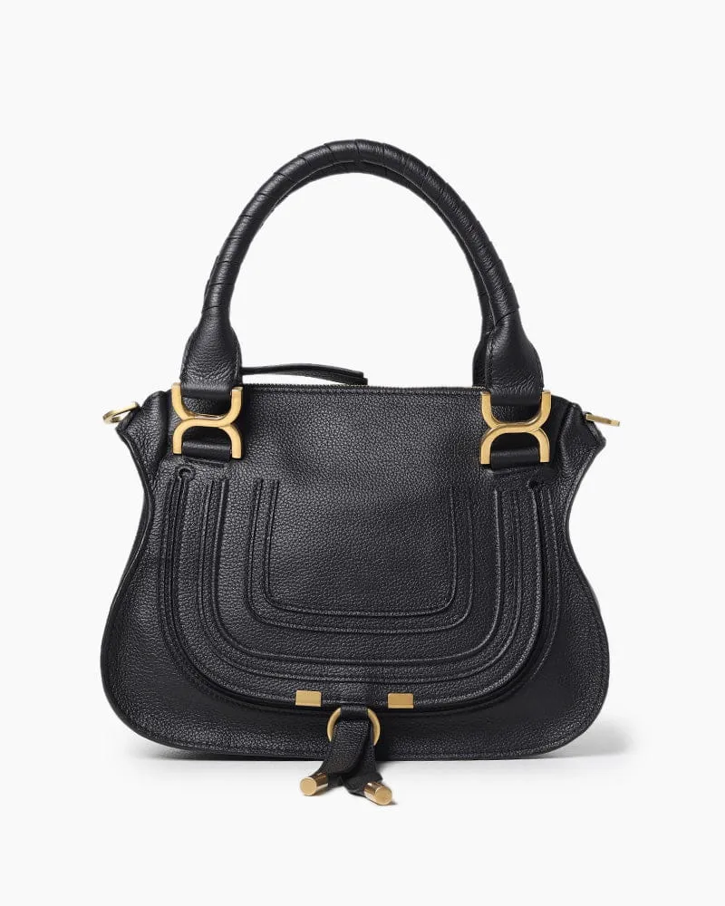 Women’s Offices Work Grained Leather Satchel Bag sold by Larosa