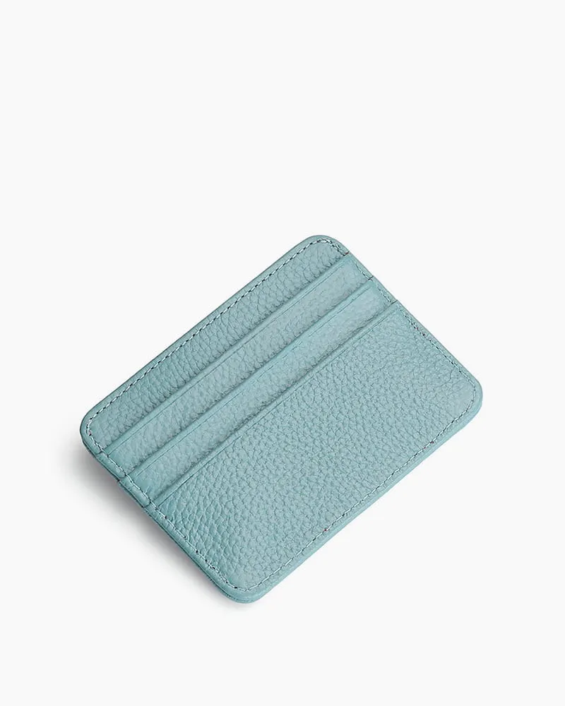 Slim Top Grain Leather Card Holder sold by Larosa product image thumbnail 3