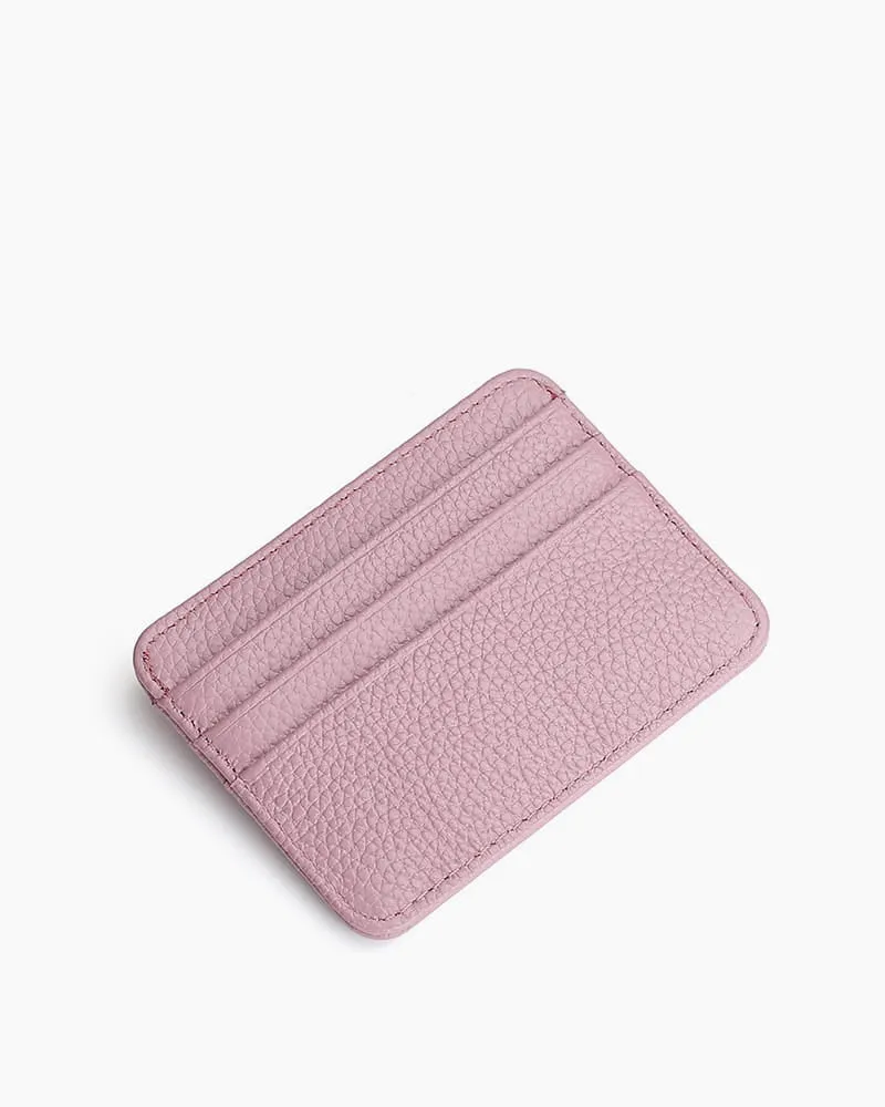 Slim Top Grain Leather Card Holder sold by Larosa product image thumbnail 4