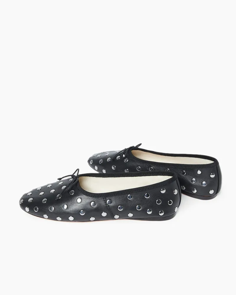 (Pre-sale) Elegant Evening Black Silver Ballet Flat sold by Larosa product image thumbnail 5