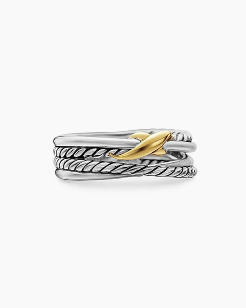 Elegant Evening Crossover Statement Ring sold by Larosa product image thumbnail 4