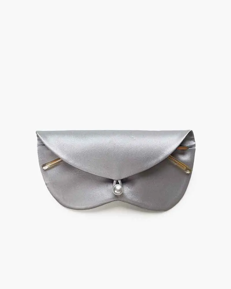 Momme Mulberry Silk Portable Eyewear Pouch sold by Larosa product image thumbnail 3