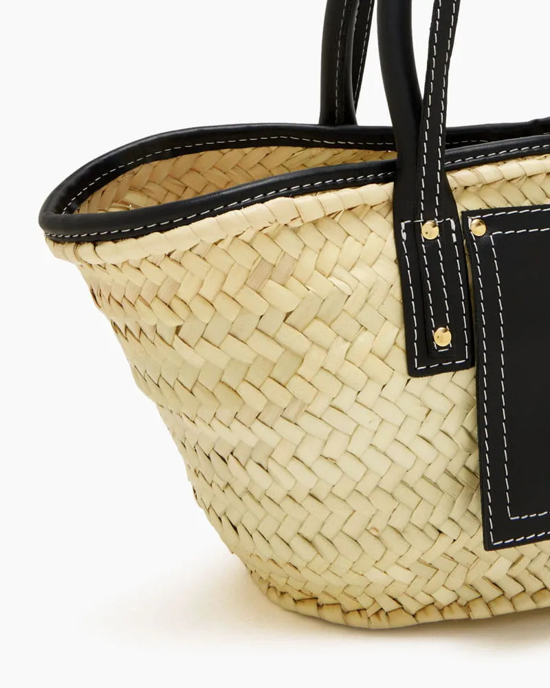 Chic Summer Picnic Woven Top Handle Bag sold by Larosa product image thumbnail 5