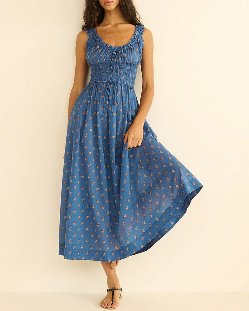 (Pre-sale) Sunlit Weekend Garden Party Midi Dress sold by Larosa product image thumbnail 5