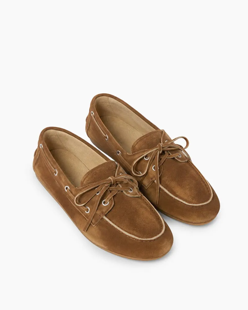Weekend Harbor Suede Casual Deck Loafers sold by Larosa product image thumbnail 2