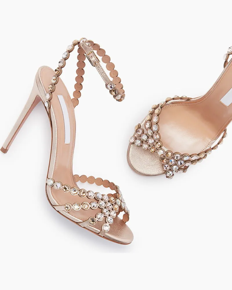 Women’s Party Rhinestone Strap Sandals with Stiletto Heel sold by Larosa product image thumbnail 3