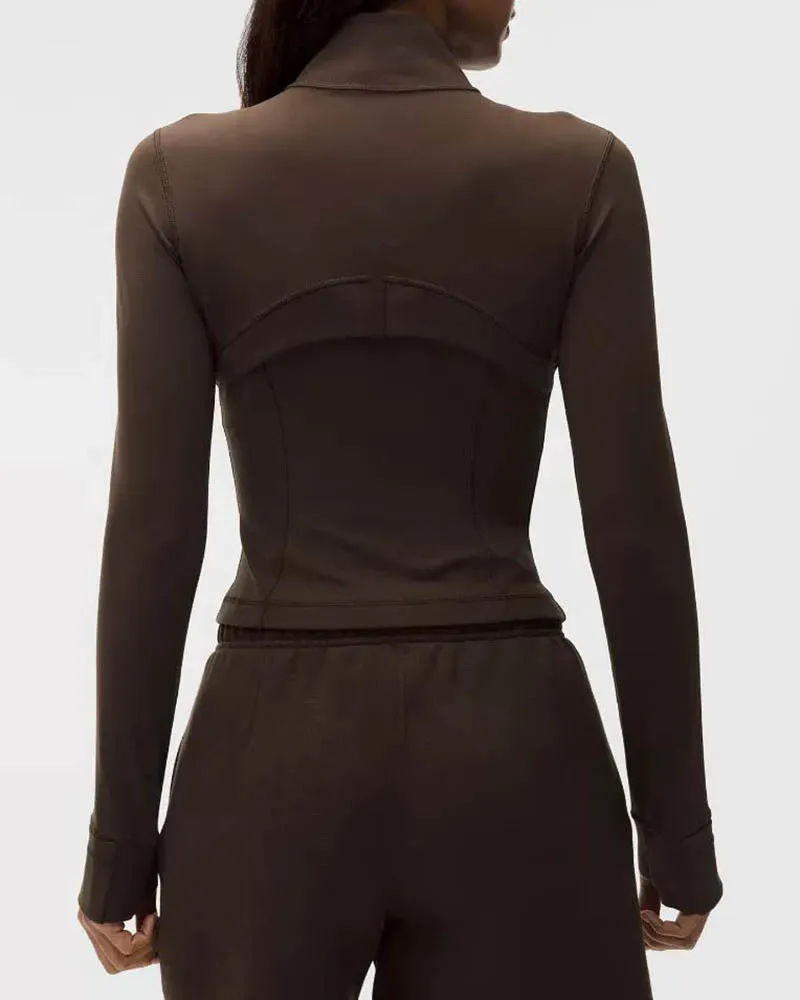 Urban Studio Cropped Lightweight Training Jacket sold by Larosa product image thumbnail 2