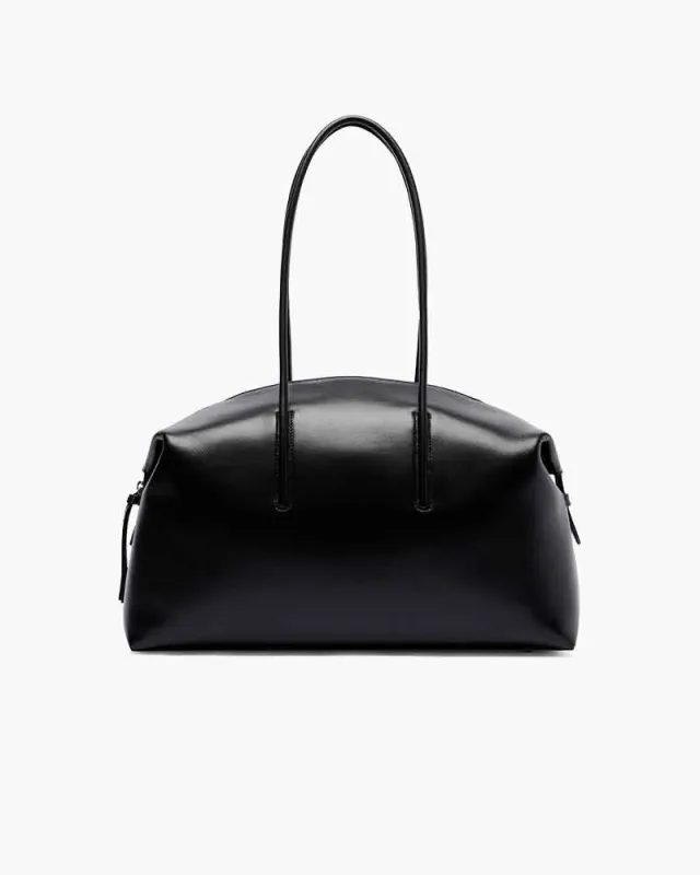 Urban Everyday Medium Leather Top Handle Tote made by Larosa