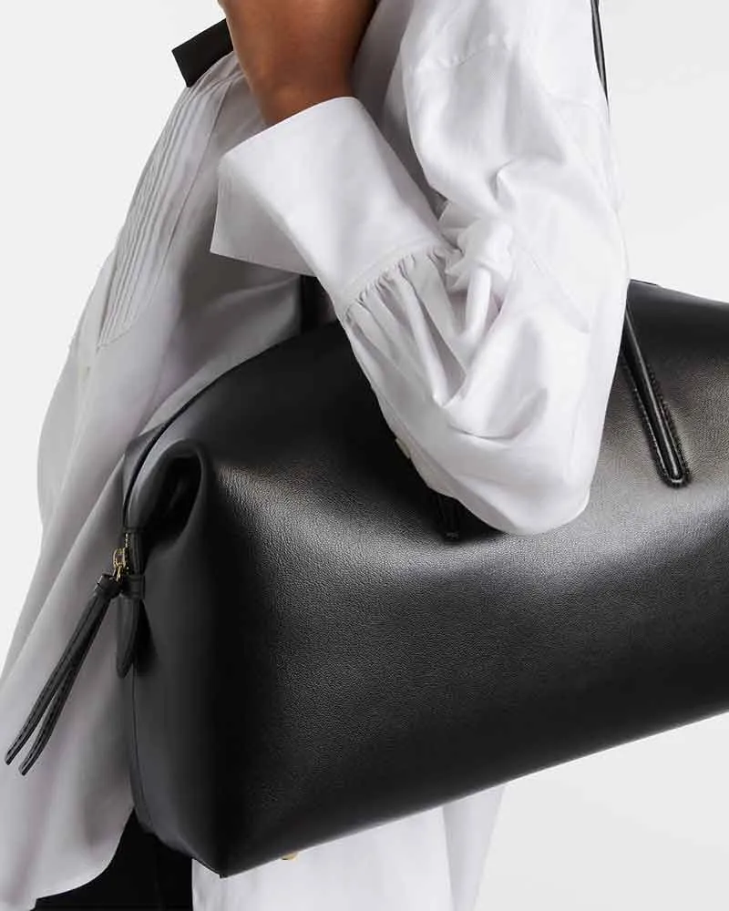 Urban Everyday Medium Leather Top Handle Tote sold by Larosa product image thumbnail 4
