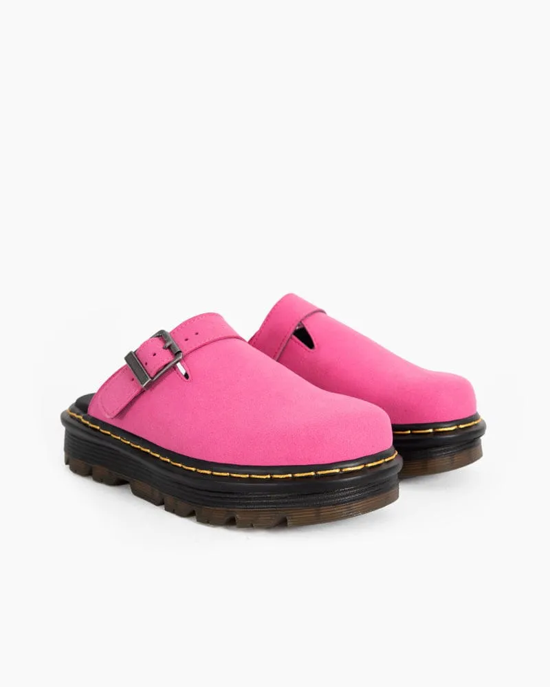 (Clean Up) Suede Casual Slingback Platform Clogs Mules sold by Larosa product image thumbnail 3