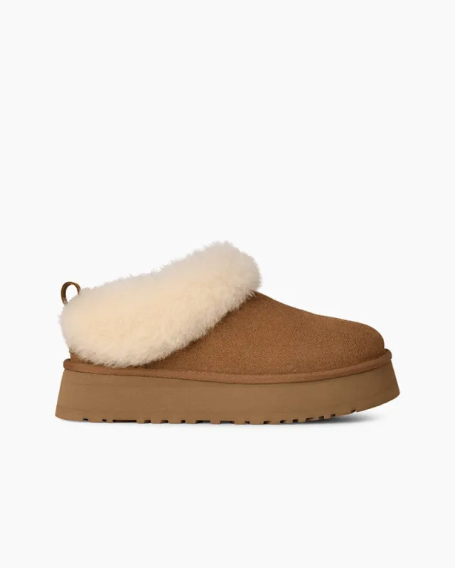 (Clean Up - US 5) Women's U-Style Chestnut&Sand Suede Flats made by Larosa