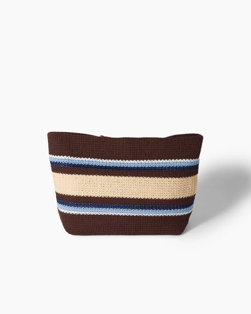 Summer Vacation Raffia Effect Woven Beach Bag sold by Larosa product image thumbnail 2
