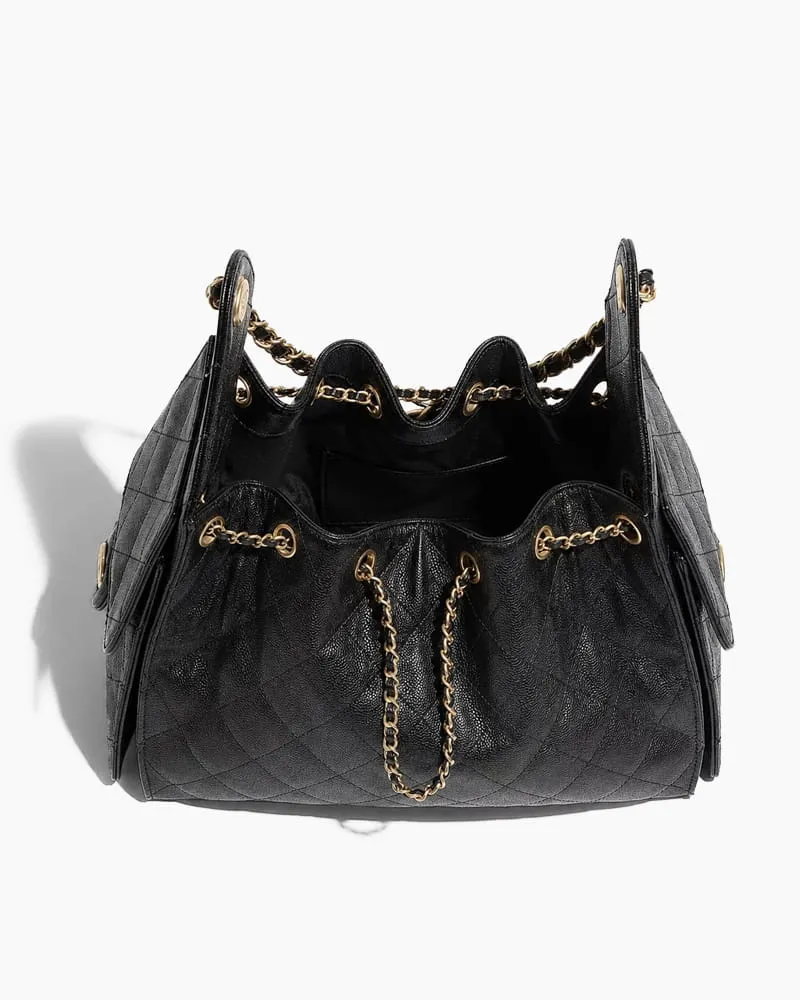 Urban Evening Quilted Leather Chain Shoulder Bag sold by Larosa product image thumbnail 4